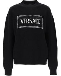 Versace - Round-Neck Knitwear - Lyst