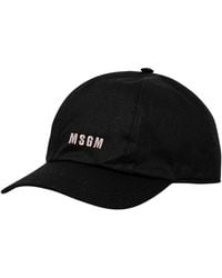 MSGM - Micro Logo Baseball Cap - Lyst