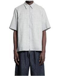 Studio Nicholson - Short Sleeve Shirts - Lyst
