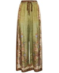 Zimmermann - Wide Trousers - Lyst