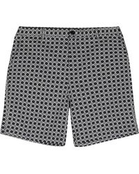 PS by Paul Smith - Shorts in cotone con ricamo geometrico - Lyst