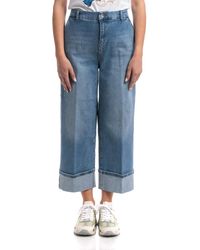 Liu Jo - Flare jeans mit schetten - Lyst