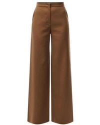 Max Mara - Wide Trousers - Lyst