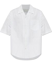 Ami Paris - Boxy T-Shirt Met Korte Mouwen - Lyst
