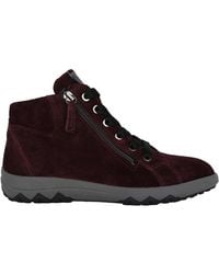 Waldläufer - Lila Schnür-Reißverschluss-Stiefelette Für Frauen - Lyst