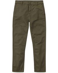 Nudie Jeans - Easy alvin olive chino hose - Lyst