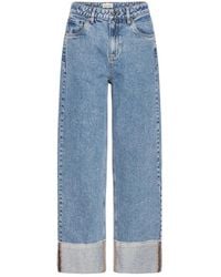 Ichi - Straight Jeans - Lyst