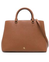 Ralph Lauren - Hanna 37 große satchel-tasche - Lyst