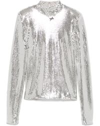 ROTATE BIRGER CHRISTENSEN - Long Sleeve Tops - Lyst