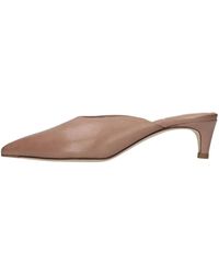 LORENA PAGGI - Leren Mules - Lyst