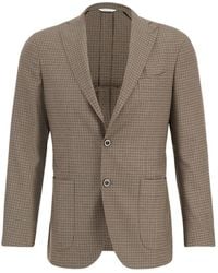 Boglioli - Jassen ,Bruin ,Wol Virgin Wool Two-Button Blazer - Lyst