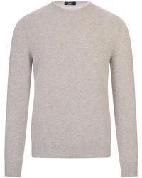Fedeli - Truien & Vesten ,Bruin ,Kasjmier Argentina Persia Pullover - Lyst