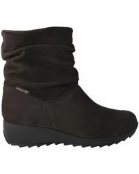 Mephisto - Brauner agatha stiefelette - Lyst