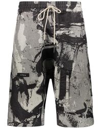 ISO.POETISM - Cotton Bermuda Shorts - Lyst