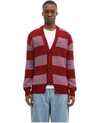 No Problemo - Oversized Cardigan Van Mohair Met Strepen - Lyst