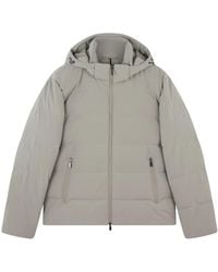 Paul & Shark - Stretch Gewatteerde Jas Met Optimale Weerstand - Lyst