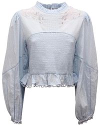 EMMA & GAIA - Blouses - Lyst