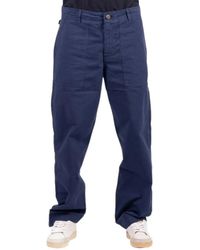 Sebago - Straight Trousers - Lyst