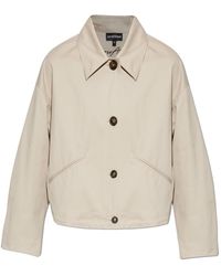 Emporio Armani - Pima Katoen Gabardine Blouson - Lyst