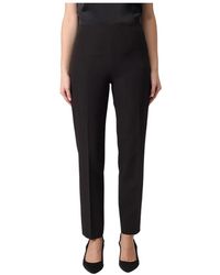 PT01 - Broeken ,Zwart ,Zwarte Broek Voor - Lyst