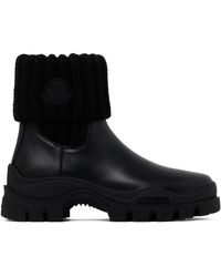 Moncler - Shoes > boots > chelsea boots - Lyst