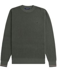 Fred Perry - Round-Neck Knitwear - Lyst