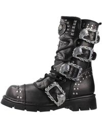 New Rock - Schoenen ,Zwart ,Comfort Veterschoenen - Lyst
