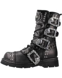 New Rock - Lace-Up Boots - Lyst