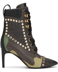 Moschino - Heeled Boots - Lyst