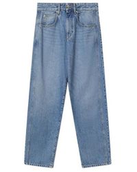 Isabel Marant - Jeans ,Blauw ,Katoen Oriane Broek - Lyst