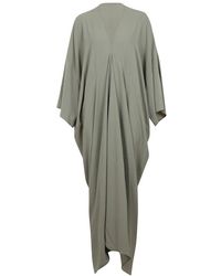 Rick Owens - Tommykite Langes Lockeres Asymmetrisches Kleid - Lyst