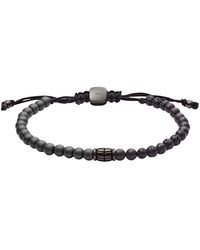 Fossil - Accessoires ,Grijs ,Bracelets - Lyst