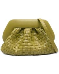 THEMOIRÈ - Olivgrüne Gewebte Textur Tasche - Lyst