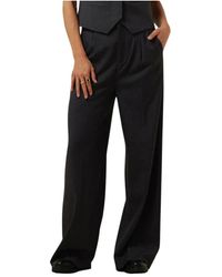 Copenhagen Muse - Broeken ,Grijs ,Polyester Elegante Tailored Broek - Lyst