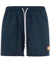 Suns - Badmode ,Grijs ,Polyester Sneldrogende Beach Boxer Shorts - Lyst