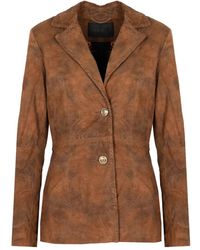Guess - Leather Jackets - Lyst