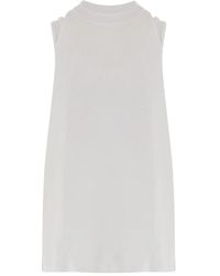 DARKPARK - Cotton Tanktop Met Aansluitende Onderlaag - Lyst