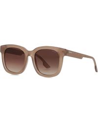 Komodo - Accessoires ,Bruin ,Bruine Zonnebril Sienna Stijl - Lyst