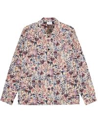 Les Deux - Overhemden ,Veelkleurig ,Hugh Jacquard Overshirt - Lyst