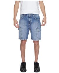 Antony Morato - Denim Shorts - Lyst