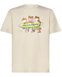 Maison Kitsuné - Tops > t-shirts - Lyst