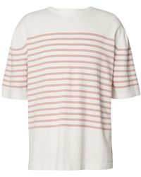 Lardini - Gestreepte T-Shirt - Lyst