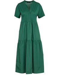 Weekend by Maxmara - Ghia Midi Jersey Jurk - Lyst