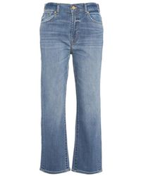 7 For All Mankind - Jeans azul ss 24 ropa de mujer - Lyst