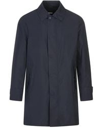 HUGO - Wasserabweisender Gore-Tex-Mantel Mit Verdecktem Verschluss - Lyst