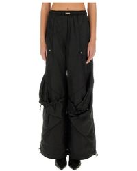 The Attico - Wide Trousers - Lyst