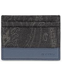 Etro - Accessoires ,Grijs ,Wallets & Cardholders - Lyst