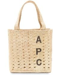 A.P.C. - Neutrals Tote Bags - Lyst