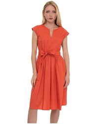 Woolrich - Midi Dresses - Lyst