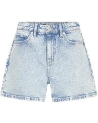 Ichi - Denim Shorts - Lyst